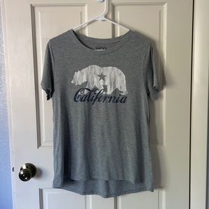Gray California Tee